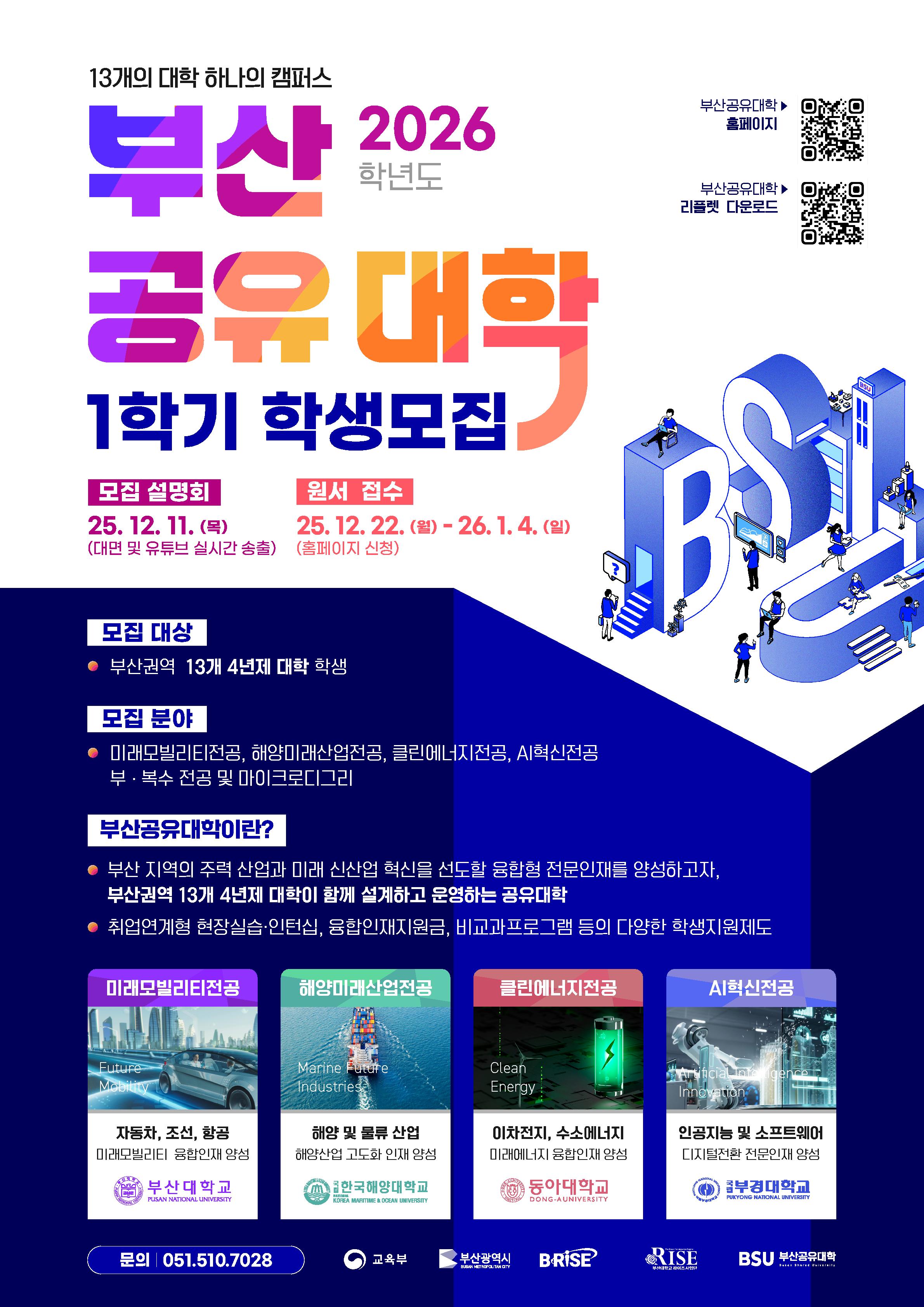 부산공유대학 학생모집